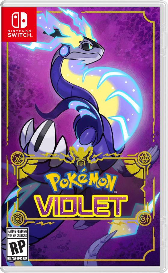 Capa de Pokémon Violet — Imagem: The Pokémon Company - Pokémon Scarlet e Violet