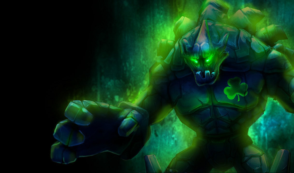 Wild Rift Malphite ganha nova splash art para skin Obsidiana Millenium