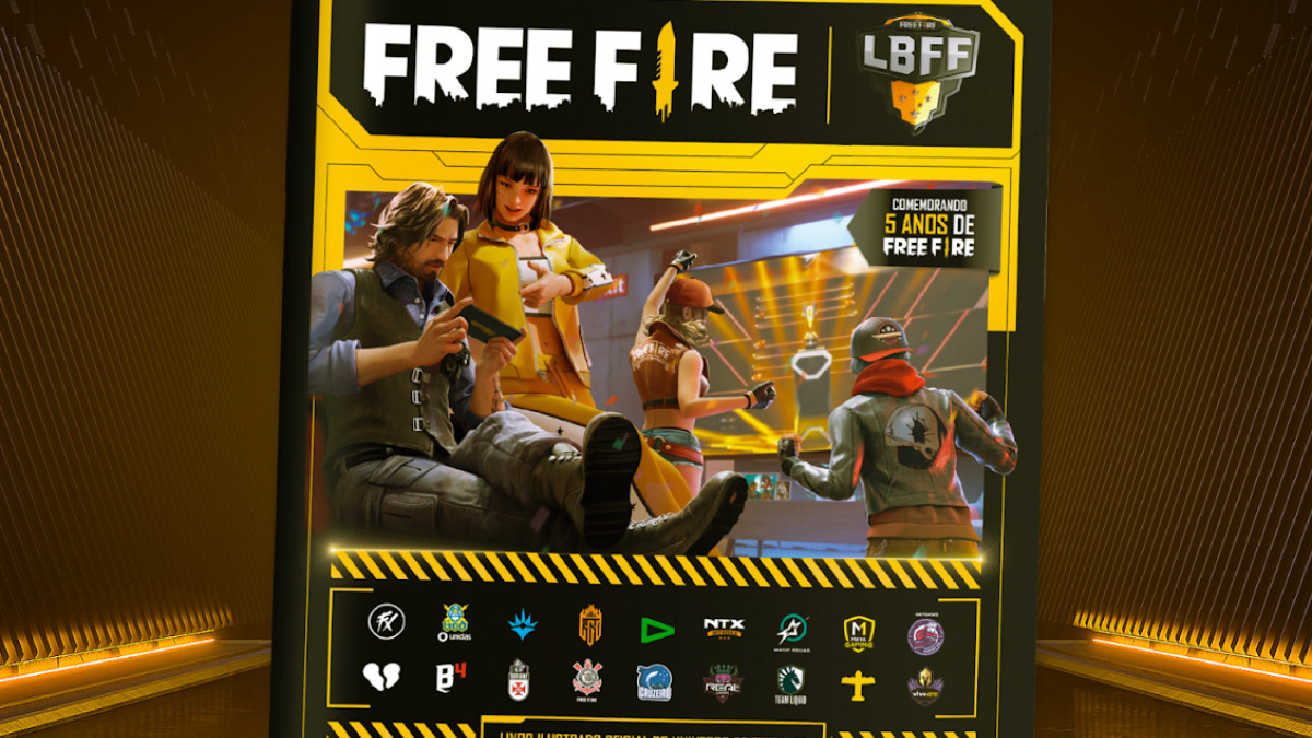 Free Fire - Álbum Capa Cartão