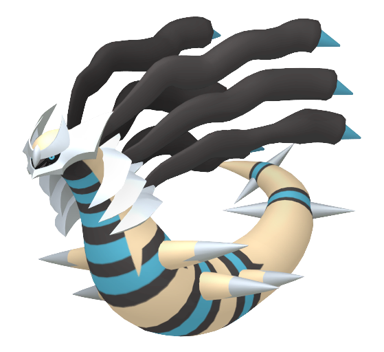 Giratina shiny (Forma Original) - Pokémon Legends: Arceus