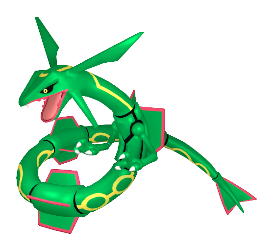 Rayquaza normal - Pokémon Legends: Arceus