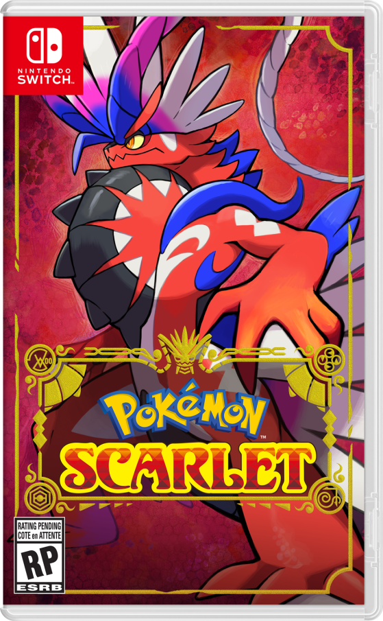 Capa de Pokémon Scarlet — Imagem: Nintendo/Divulgação - Pokémon Scarlet e Violet
