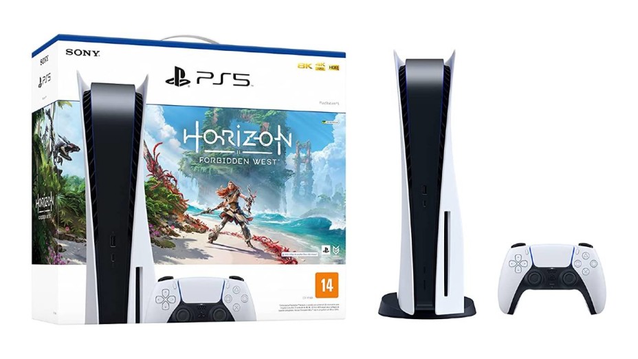 Amazon Prime Day Garanta o Pacote PS5 + Horizon Forbidden West com