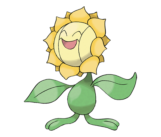 Sunflora —  Imagem: The Pokémon Company/Divulgação - Pokémon Scarlet e Violet