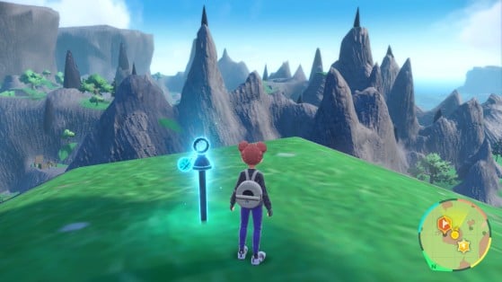 A localização dos lendários santuários de Pokémon Scarlet e Violet