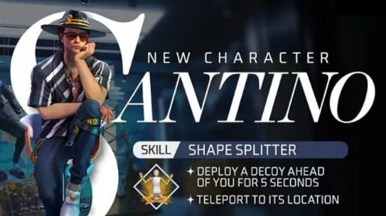 Free Fire: Santino é novo personagem com teletransporte; veja tudo sobre