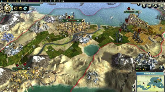 Civilization V - Imagem de gameplay - Millenium