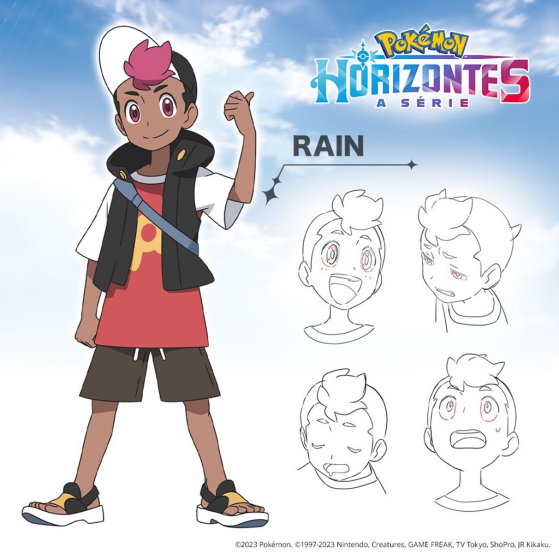 O novo protagonista do anime de Pokémon Rain é um Treinador da região de Kanto — Imagem: The Pokémon Company/Divulgação - Pokémon Scarlet e Violet