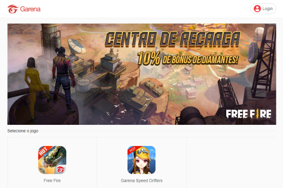 Recarga Free Fire Garena, Comprar Diamantes - Assinatura